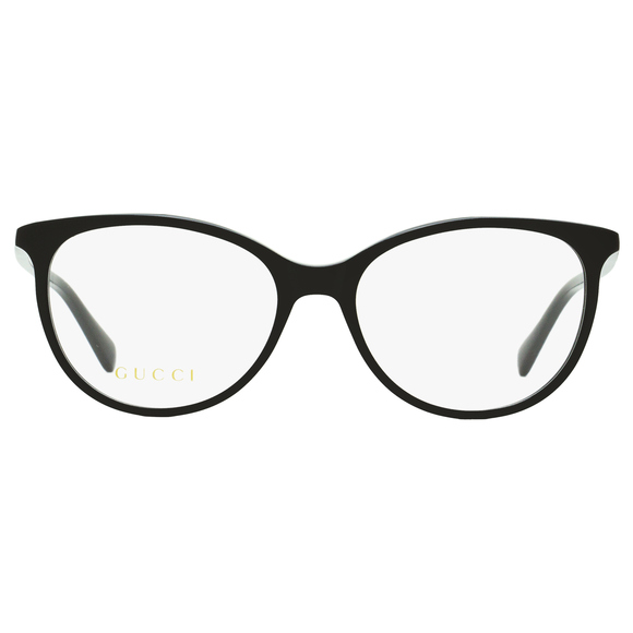 Gucci Oval Eyeglasses GG0550O 001 Black 51mm 550 - Picture 2 of 3